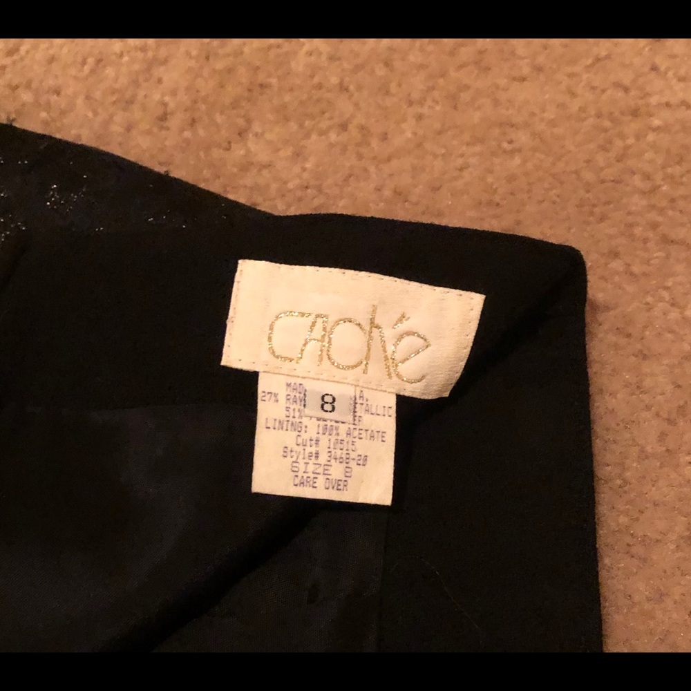 Beautiful New Cache black skirt, size 8 - Picture 4 of 4